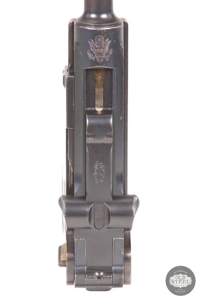 RARE US Trials DWM American Eagle Model 1900 Luger .30 Luger Matching Numbers, Excellent Condition - 5