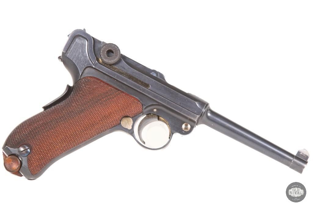RARE US Trials DWM American Eagle Model 1900 Luger .30 Luger Matching Numbers, Excellent Condition - 8