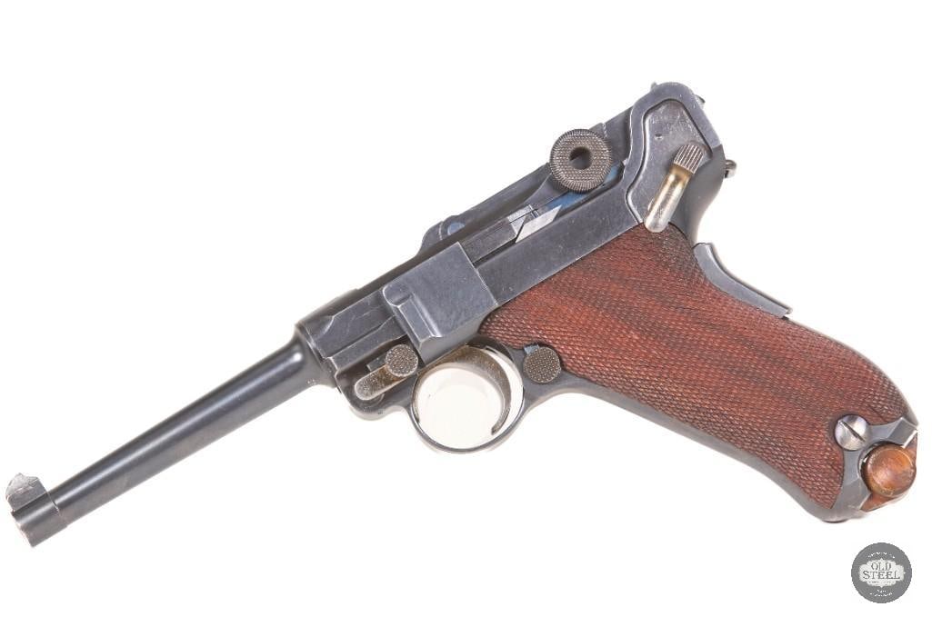 DWM 1906 American Eagle Luger .30 Luger w/ Matching Numbers & Excellent Original Condition - 2