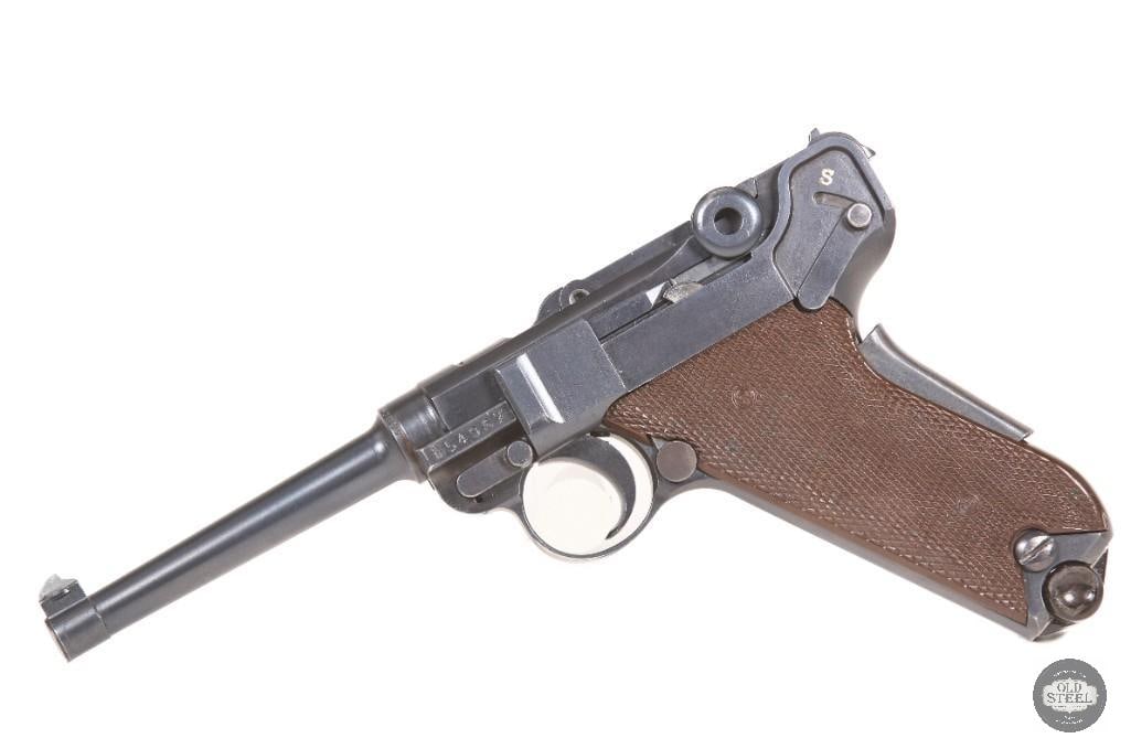 Rare Swiss Model 1929 Luger .30 Luger w/ Matching Numbers, 2 Swiss Mags & Original Rig - 3