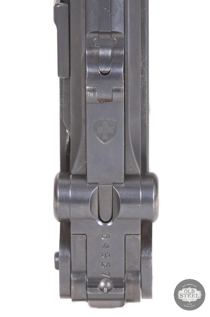 Rare Swiss Model 1929 Luger .30 Luger w/ Matching Numbers, 2 Swiss Mags & Original Rig - 5