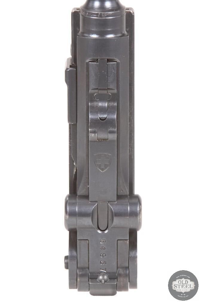 Rare Swiss Model 1929 Luger .30 Luger w/ Matching Numbers, 2 Swiss Mags & Original Rig - 6