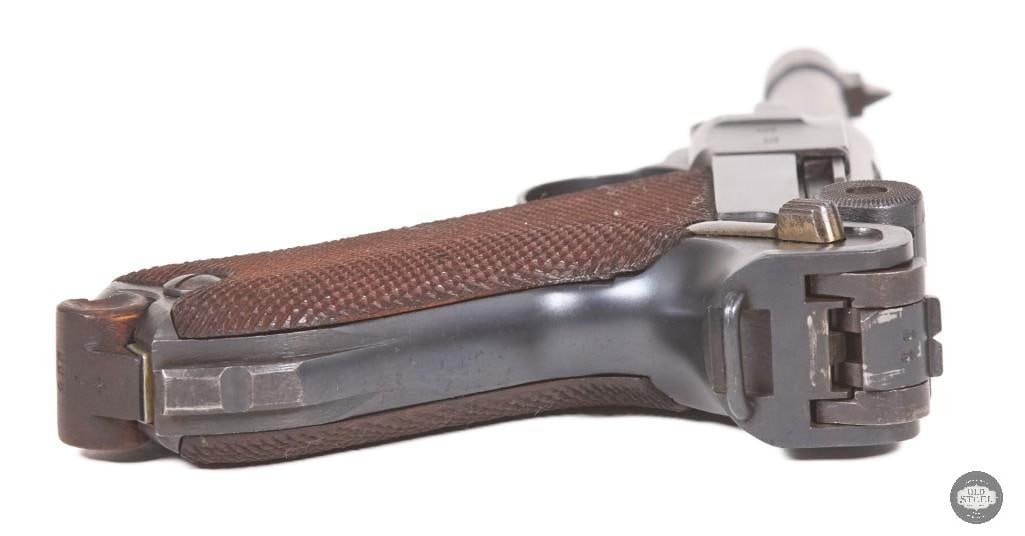 1918 Erfurt Luger 9mm w/ Two Matching Magazines, Holster, Tool & Matching Numbers - 5