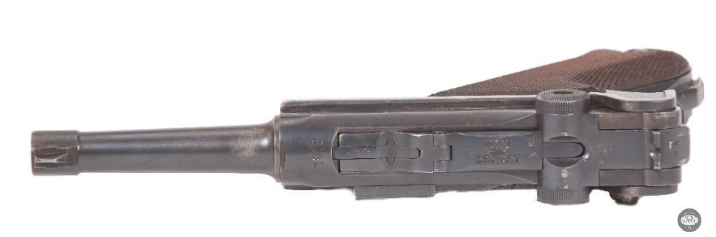 1918 Erfurt Luger 9mm w/ Two Matching Magazines, Holster, Tool & Matching Numbers - 6