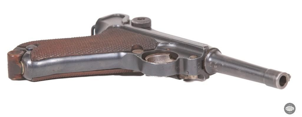 1918 Erfurt Luger 9mm w/ Two Matching Magazines, Holster, Tool & Matching Numbers - 7