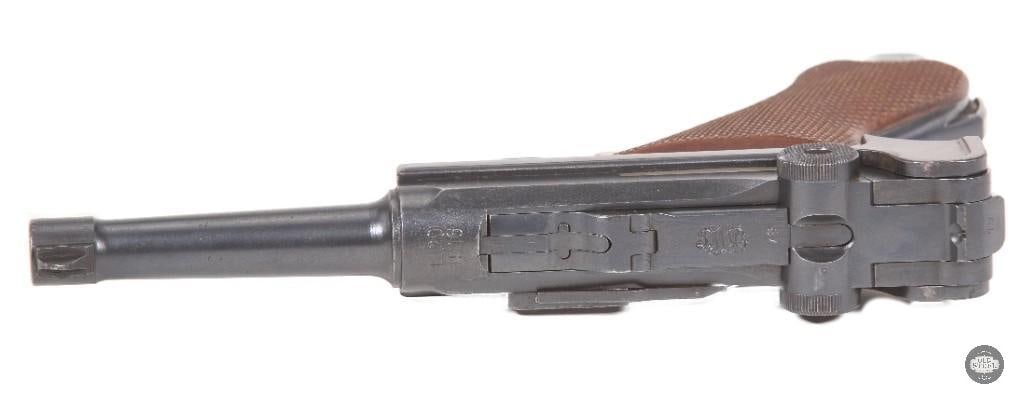 DWM 1916/1920 Police Luger 9mm w/ Matching Tool, Magazine, Serialized Holster - 5