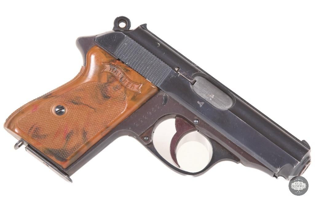 Walther PPK 1941 .32 ACP Eagle/N w/ SS-Range Serial, Capture Papers & 2 Magazines - 2