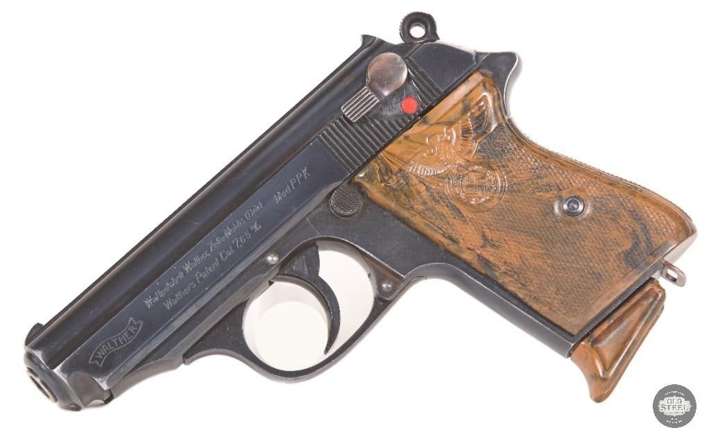 Rare 1939 2nd Variation NSDAP Party Leader Walther PPK w/ Original Holster & Magazine - 3