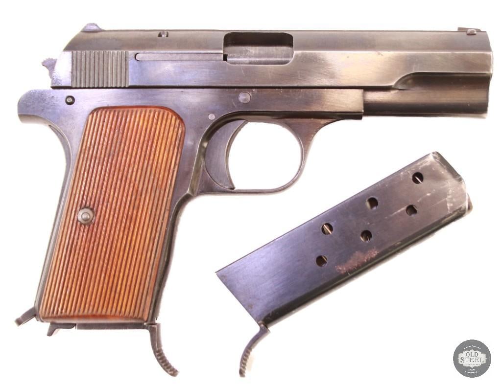 German Proofed Femaru Model 37 7.65mm Pistol MFG 1941 w/ 1942 JSD Holster & Matching Magazines - 2