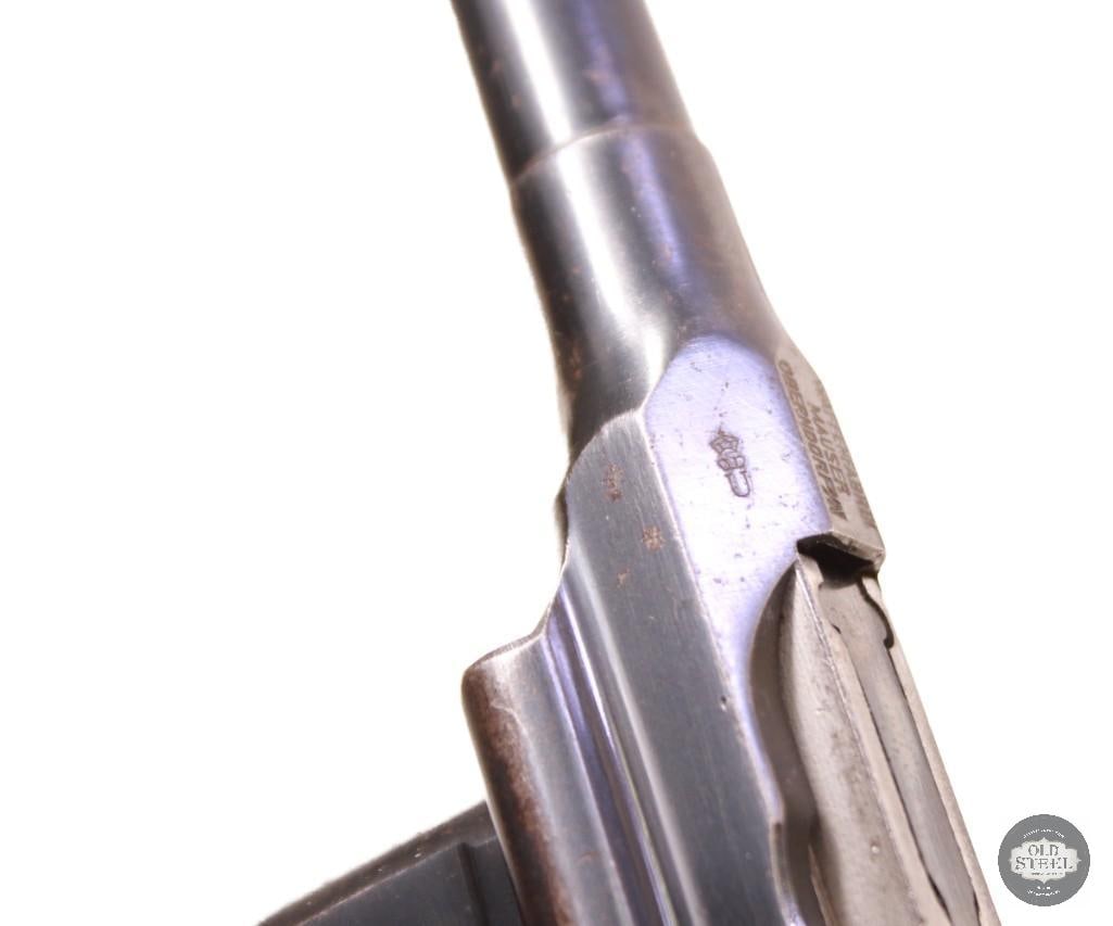 Mauser C96 Broomhandle 7.63 Mauser Commercial Pistol 1930s w/ Excellent Bore - 7