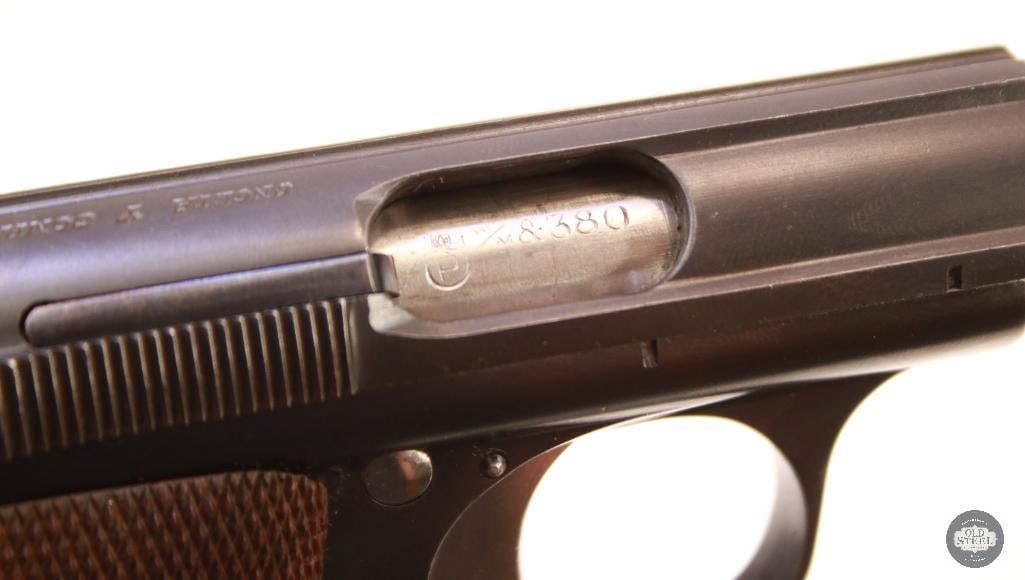 Waffenamt Marked Astra 300 MFG 1942 .380 ACP Pistol w/ Excellent Bore & WWII German Acceptance - 8