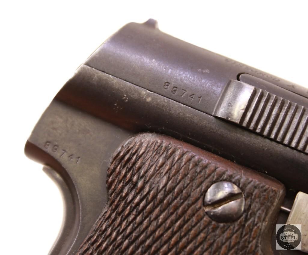 Spanish Astra 400 9mm Largo Pistol MFG 1938-1939 w/ Excellent Bore, Sharp Checkering - 6