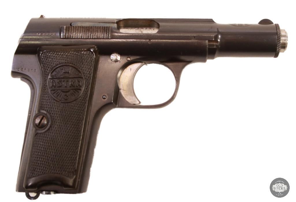 Astra 300 .380 ACP Pistol w/ WWII Bring-Back Papers & Documented Soldier History - 2