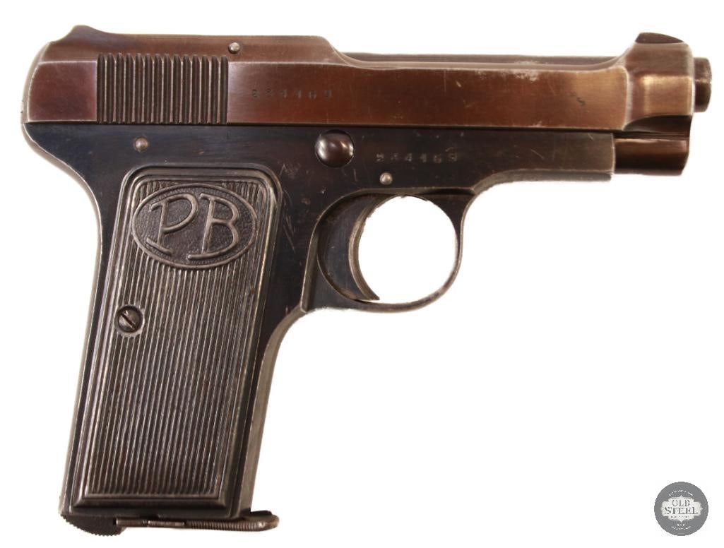 Beretta Model 1915/19 .32 ACP w/ WWII Bring-Back Papers, Matching Slide & Frame - 2