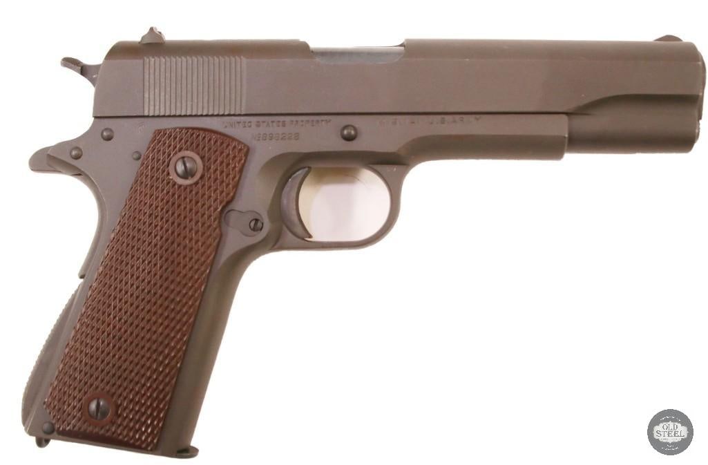 Colt M1911A1 .45 ACP 1943 GHD Inspected WWII Pistol w/ Excellent Bore & Condition (1 of 9)