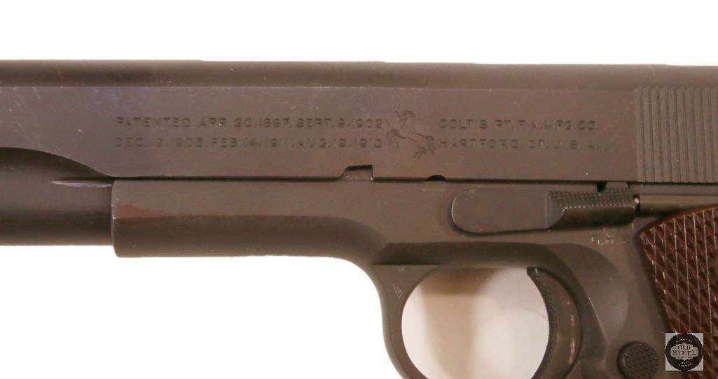 Colt M1911A1 .45 ACP 1943 GHD Inspected WWII Pistol w/ Excellent Bore & Condition - 3