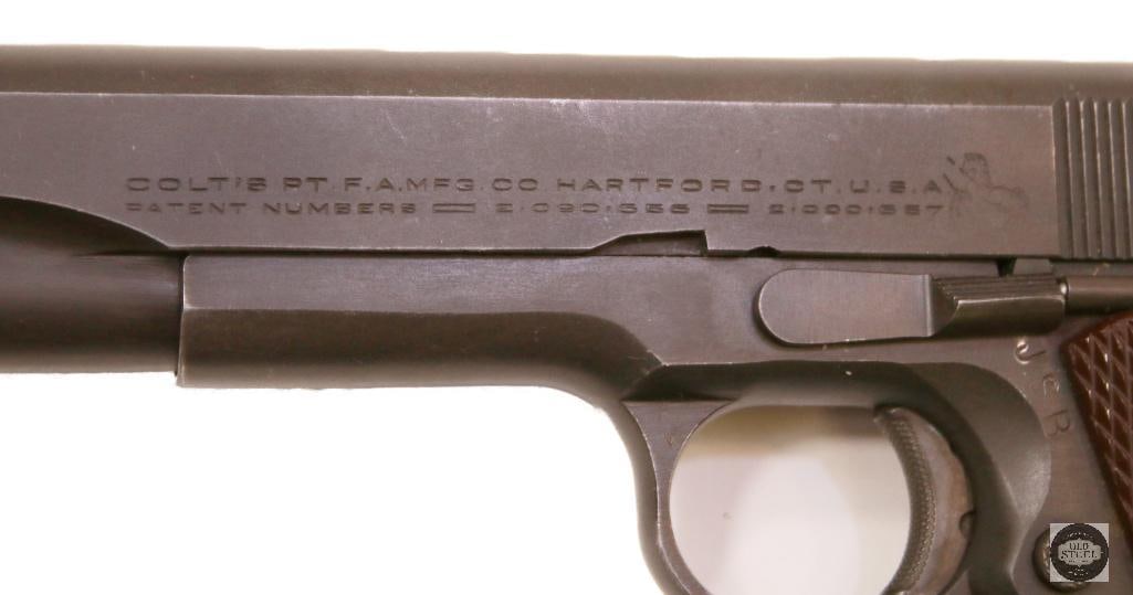 U.S. Property Colt Ace Service Model .22 LR 1945 JSB Inspected w/ Excellent Bore & Condition - 3