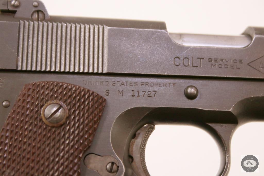 U.S. Property Colt Ace Service Model .22 LR 1945 JSB Inspected w/ Excellent Bore & Condition - 8