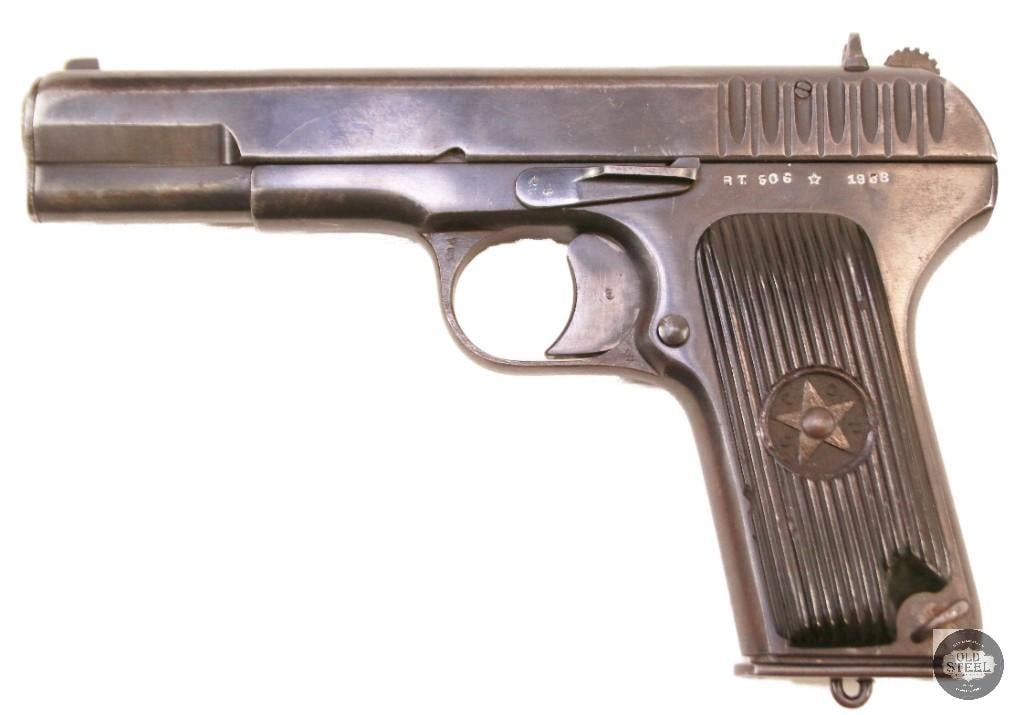 1938 Tula TT-33 Tokarev 7.62x25 Military Bring-Back, No Import Marks, Original Configuration - 3