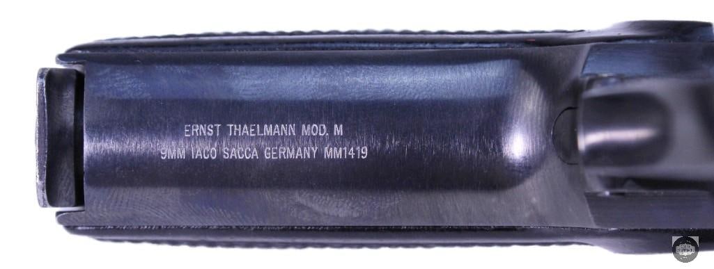 East German Ernst Thalmann Makarov PM 1964 w/ Matching Papers, Holster & Matching Magazine - 7