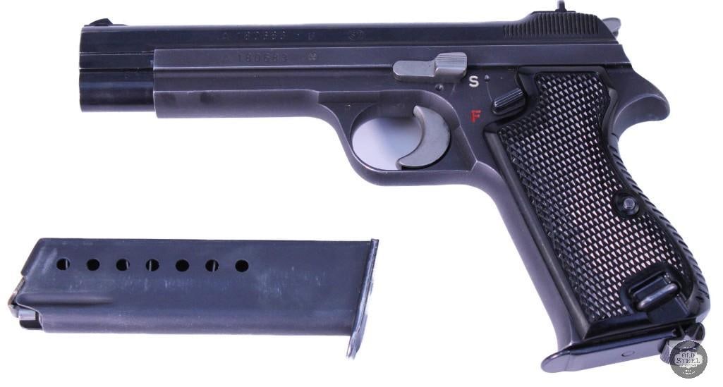 Swiss SIG P49 9mm Luger Matching Numbers w/ 2 Magazines, Excellent Condition & Bore - 2