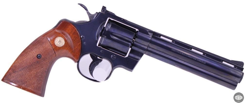 Colt Python .357 Magnum 6" 1974 w/ Original Box, Inserts & Near Mint Condition - 2