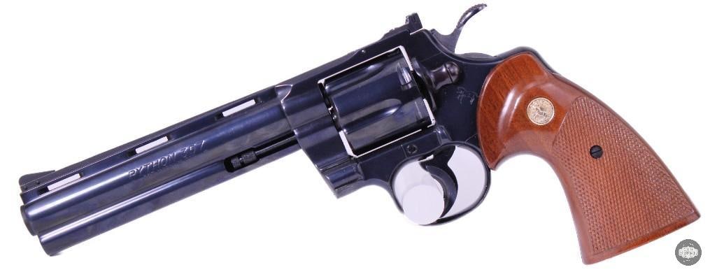 Colt Python .357 Magnum 6" 1974 w/ Original Box, Inserts & Near Mint Condition - 3