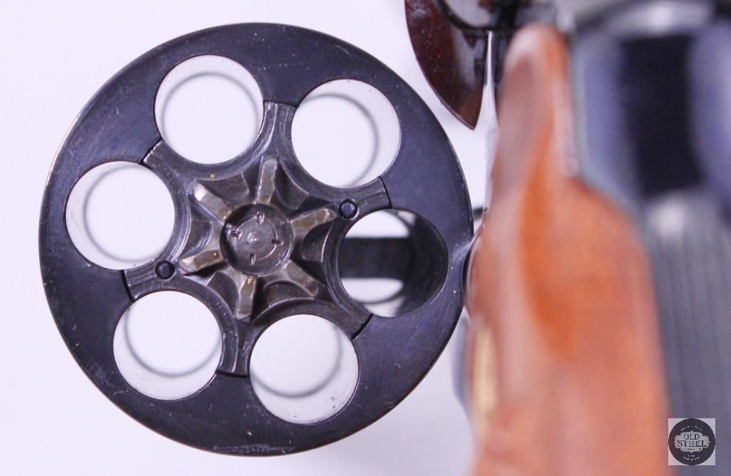 Colt Python .357 Magnum 4" Blued Revolver w/ Box, Papers & Near Mint Condition - 4