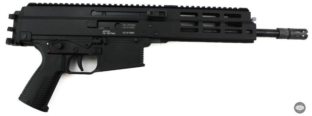 B&T APC223 Pro 10.5" .223 Rem Pistol w/ Stock Assembly, Case & Like New Condition - 2
