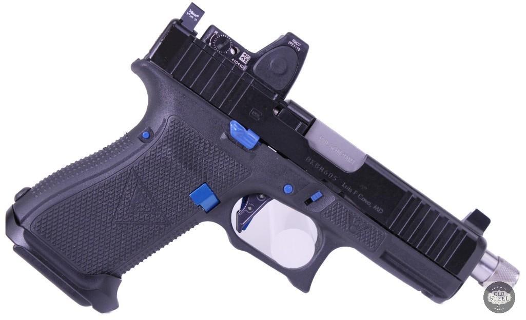 Glock 19 Gen 5 Custom w/ RMR, Wilson Barrel, Zev Magwell & Wilson Combat Stippling (1 of 6)