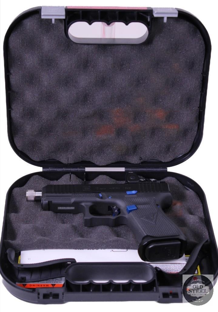 Glock 19 Gen 5 Custom w/ RMR, Wilson Barrel, Zev Magwell & Wilson Combat Stippling - 2
