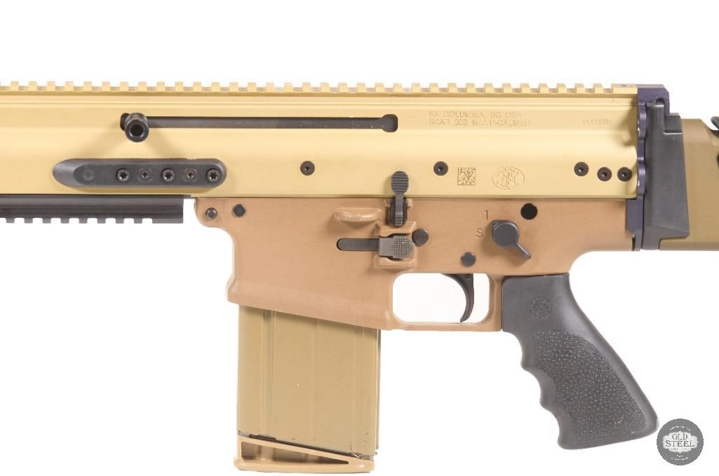 FN SCAR 20S 7.62 NATO FDE 20" w/ Geissele Trigger, Hogue Grip & 3 Magazines - 7
