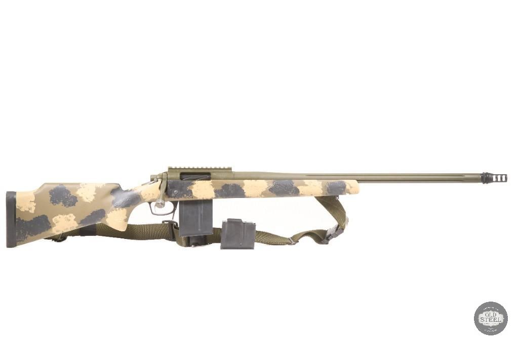 GA Precision Templar .308 Win Bolt Action Rifle 24" Fluted Barrel Green Cerakote Camo Stock (1 of 11)