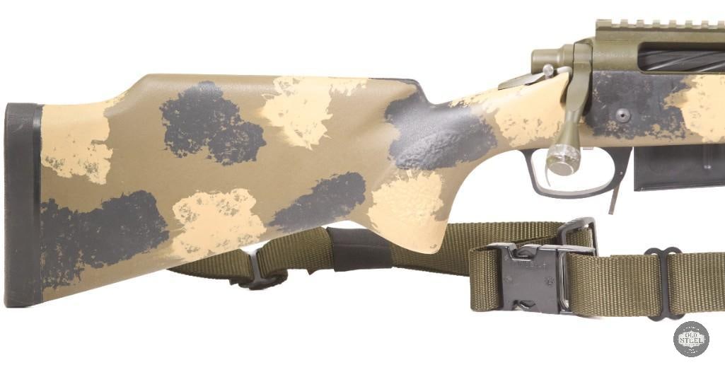 GA Precision Templar .308 Win Bolt Action Rifle 24" Fluted Barrel Green Cerakote Camo Stock - 2