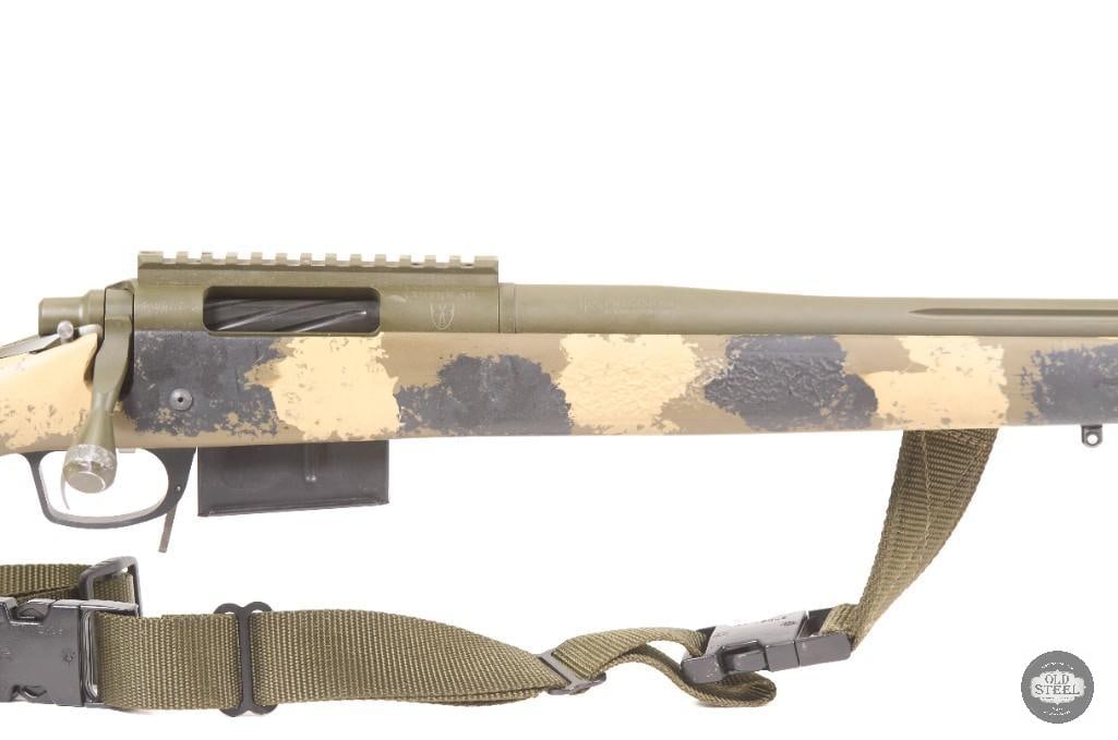 GA Precision Templar .308 Win Bolt Action Rifle 24" Fluted Barrel Green Cerakote Camo Stock - 3