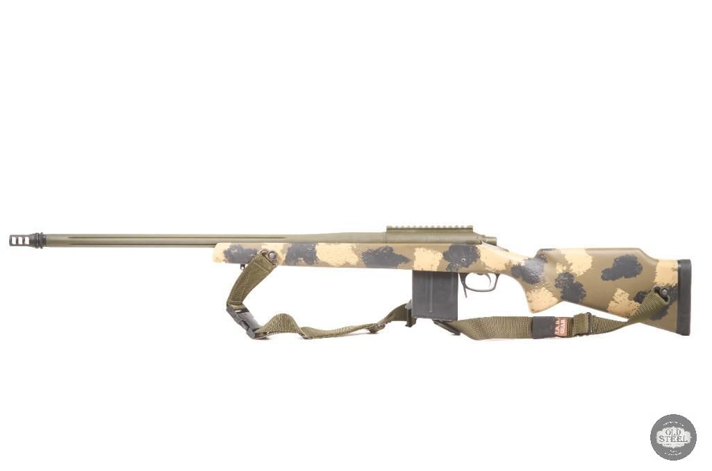 GA Precision Templar .308 Win Bolt Action Rifle 24" Fluted Barrel Green Cerakote Camo Stock - 6