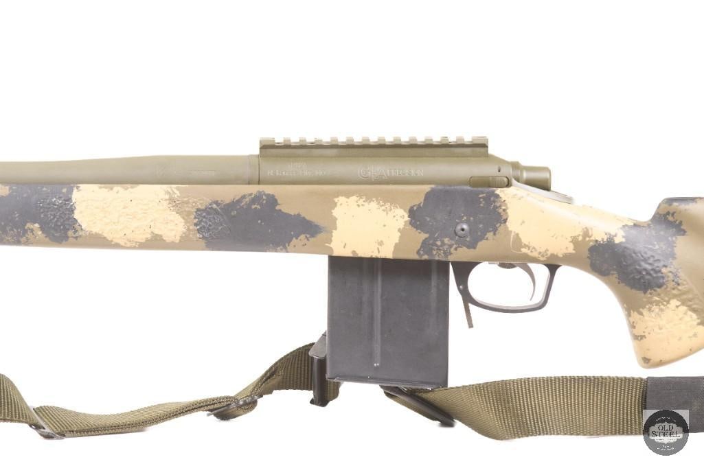 GA Precision Templar .308 Win Bolt Action Rifle 24" Fluted Barrel Green Cerakote Camo Stock - 8