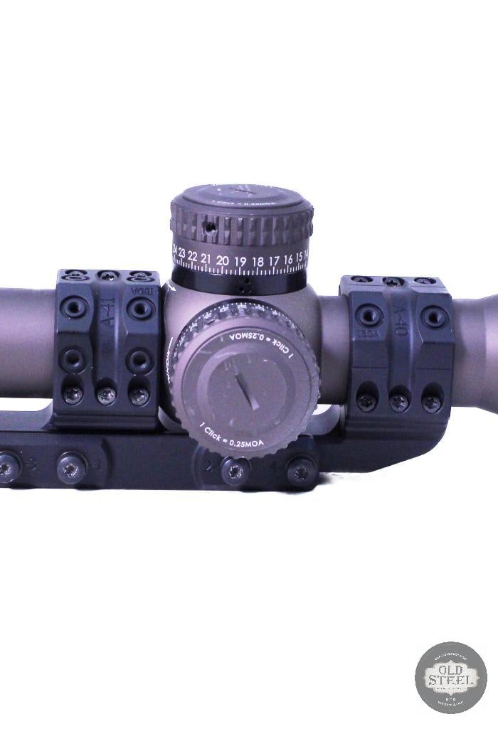 Vortex Razor HD 4.5-27x MOA Christmas Tree Reticle Scope w/ Spuhr SP-4616 Mount & Sunshade - 3