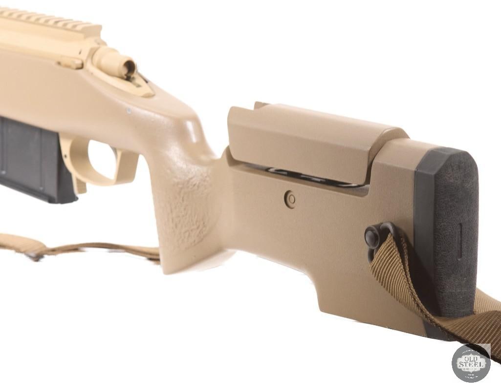 GA Precision Templar V11 300 Win Mag 24" Fluted Barrel FDE Cerakote w/ ASR Brake - 10