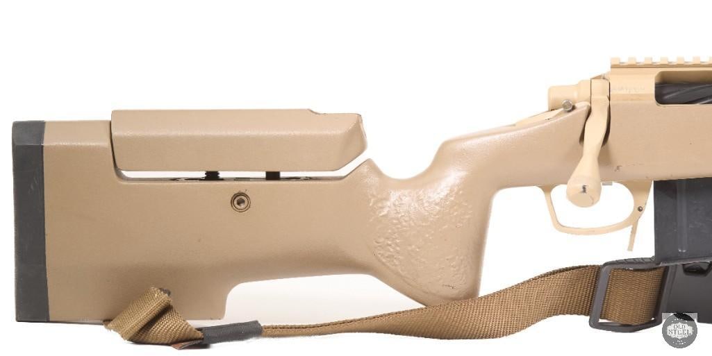 GA Precision Templar V11 300 Win Mag 24" Fluted Barrel FDE Cerakote w/ ASR Brake - 2