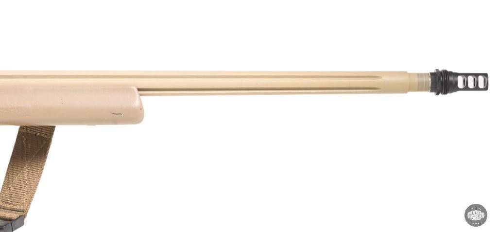 GA Precision Templar V11 300 Win Mag 24" Fluted Barrel FDE Cerakote w/ ASR Brake - 4