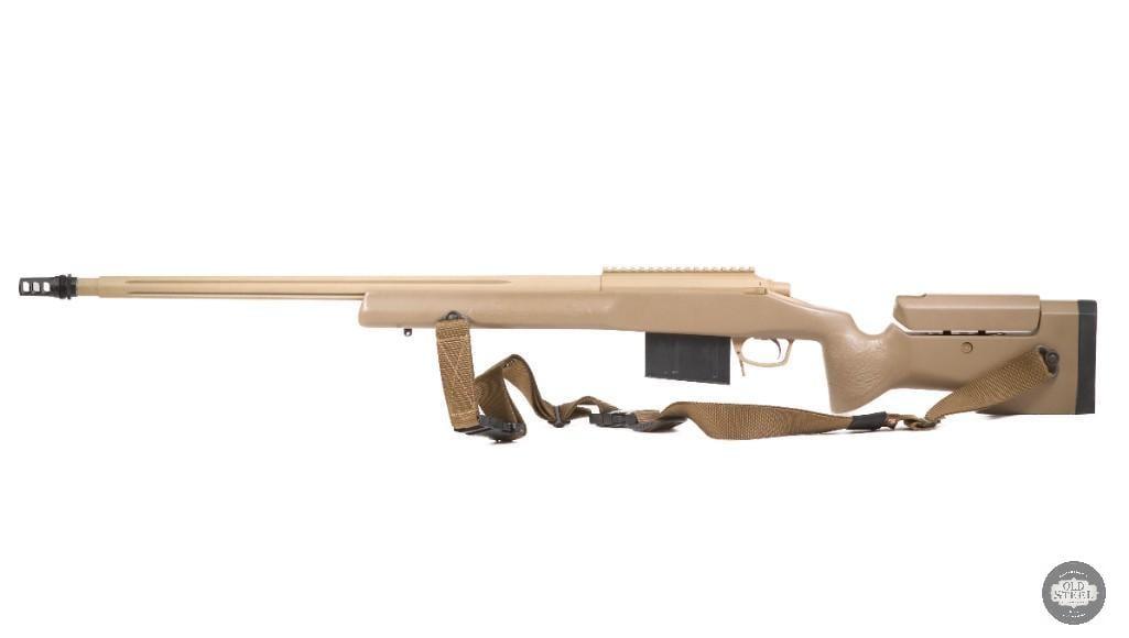 GA Precision Templar V11 300 Win Mag 24" Fluted Barrel FDE Cerakote w/ ASR Brake - 5