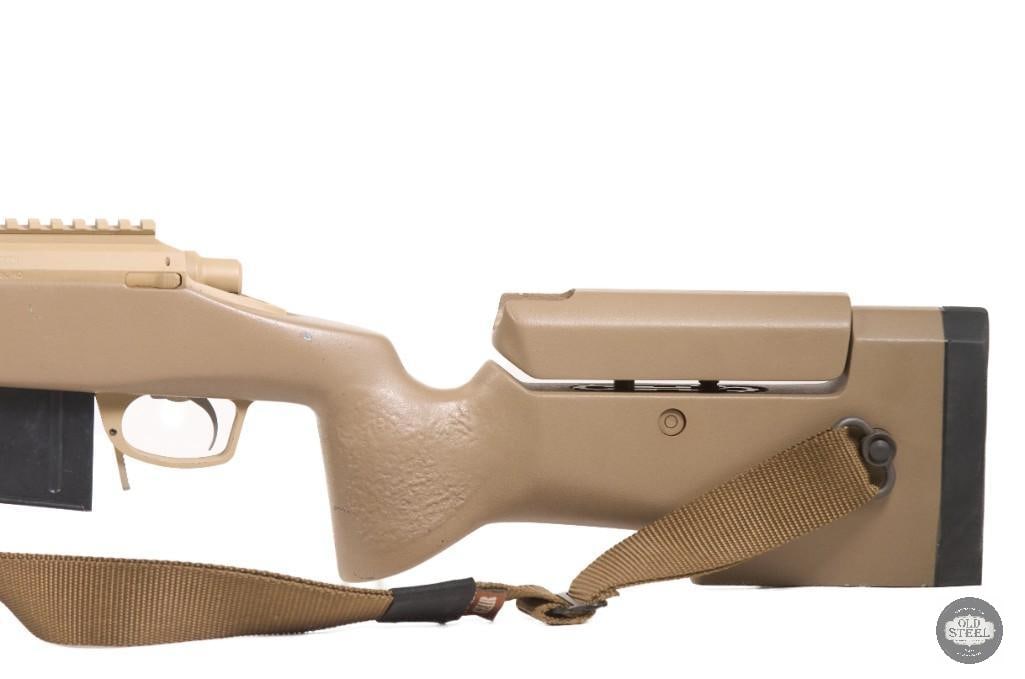 GA Precision Templar V11 300 Win Mag 24" Fluted Barrel FDE Cerakote w/ ASR Brake - 6