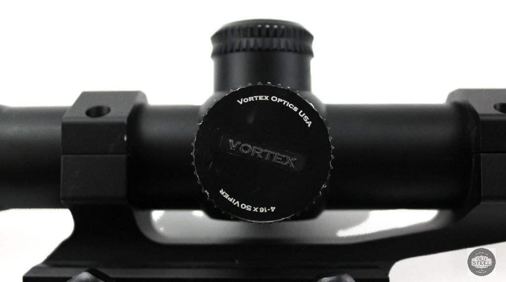 Vortex Viper 4-16x MOA Dead-Hold BDC Reticle Scope w/ Leupold Cantilever Mount, Sunshade & Box - 5