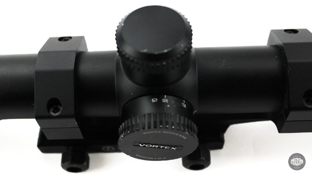 Vortex Viper 4-16x MOA Dead-Hold BDC Reticle Scope w/ Leupold Cantilever Mount, Sunshade & Box - 7