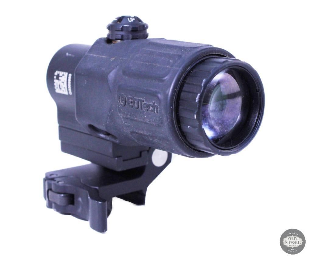 L3 EOTech Holographic Sight w/ QD Flip-to-Side Magnifier Crossbolt Mount NOT DELAMINATING - 6