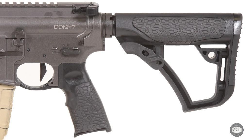 Daniel Defense DDM4 V7 5.56 NATO 16" Grey Cerakote w/ SD-3G Trigger & ASR Brake - 7
