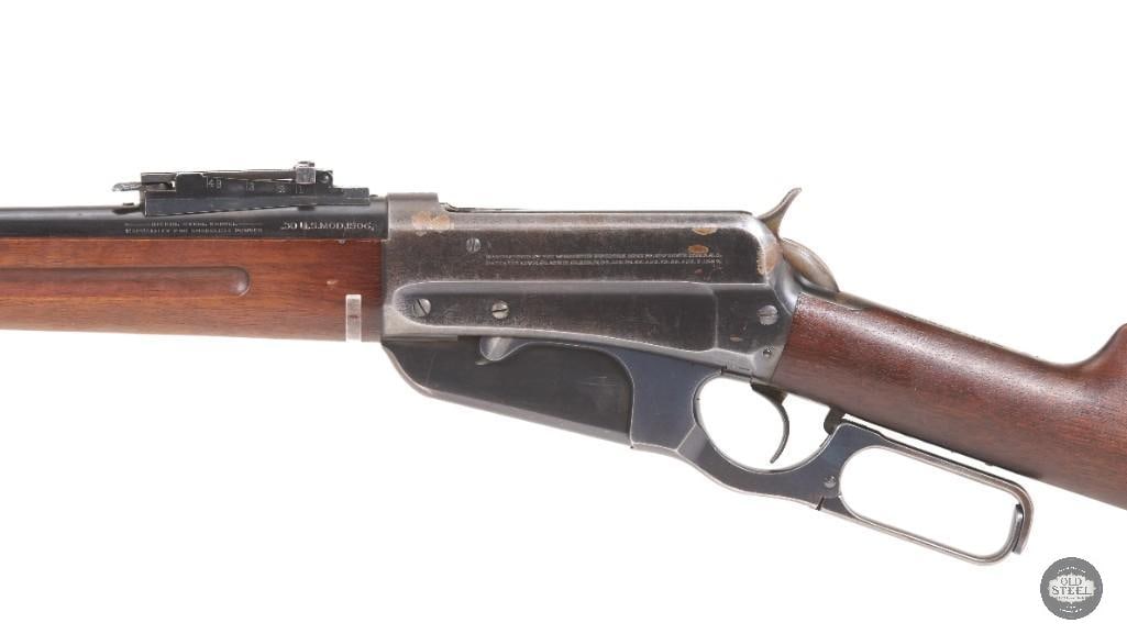 Winchester Model 1895 NRA Musket .30-06 MFG 1915 Rare Threaded Muzzle Configuration - 8