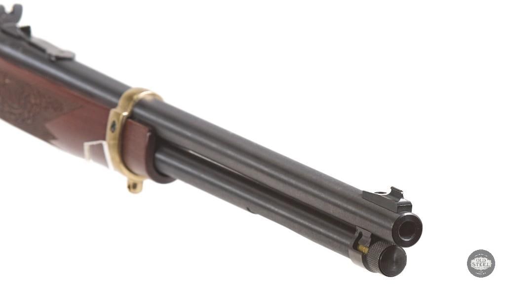 Henry H024-3855 .38-55 Win Lever Action 20" w/ Engraved Wood & Polished Brass Receiver - 4