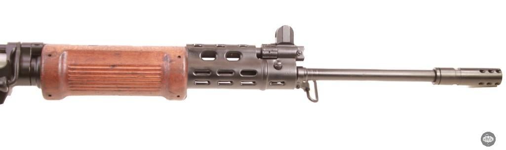DSA Israeli FAL 7.62 NATO w/ Israeli Parts Kit, Wood Furniture, 2 Mags & Pouches - 4